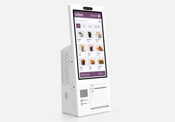 BK Touch K15 Kiosk running Odoo ERP POS