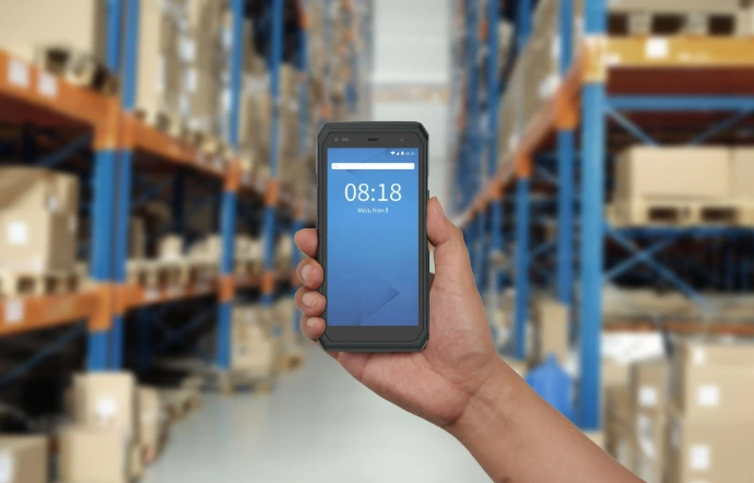 T1 Pro Handheld Computer Barcode Scanner  in Warehouse