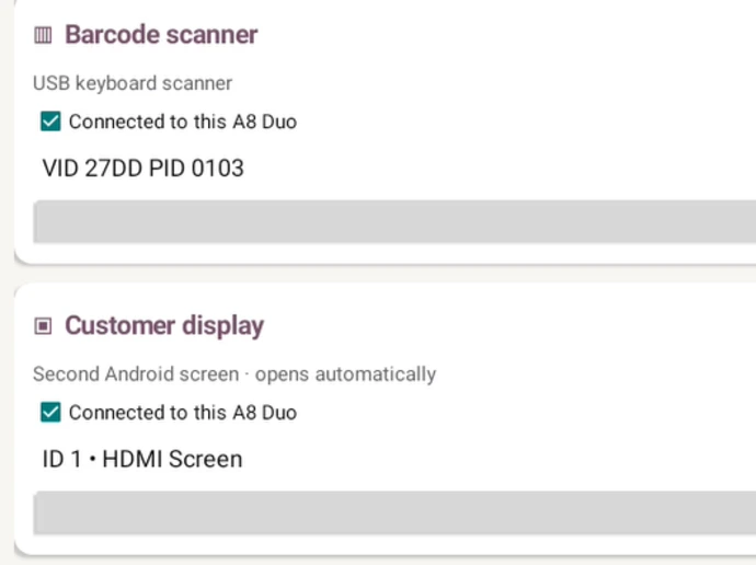 Odoo POS Android Wrapper Configuration