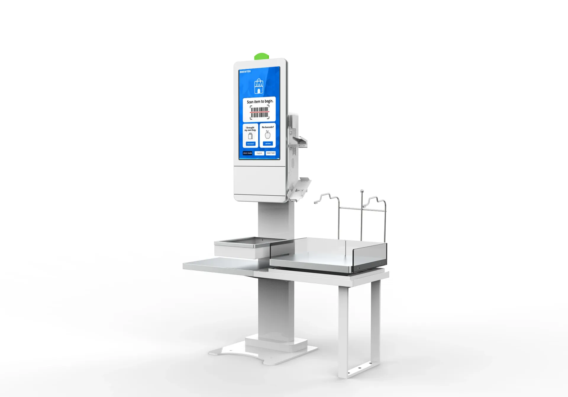 K27 Windows 27" Self-Checkout Kiosk